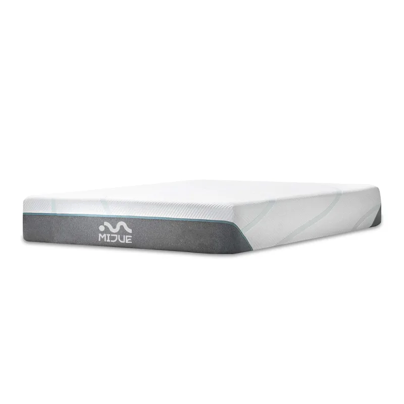 memory-foam-mattress-on-white-background