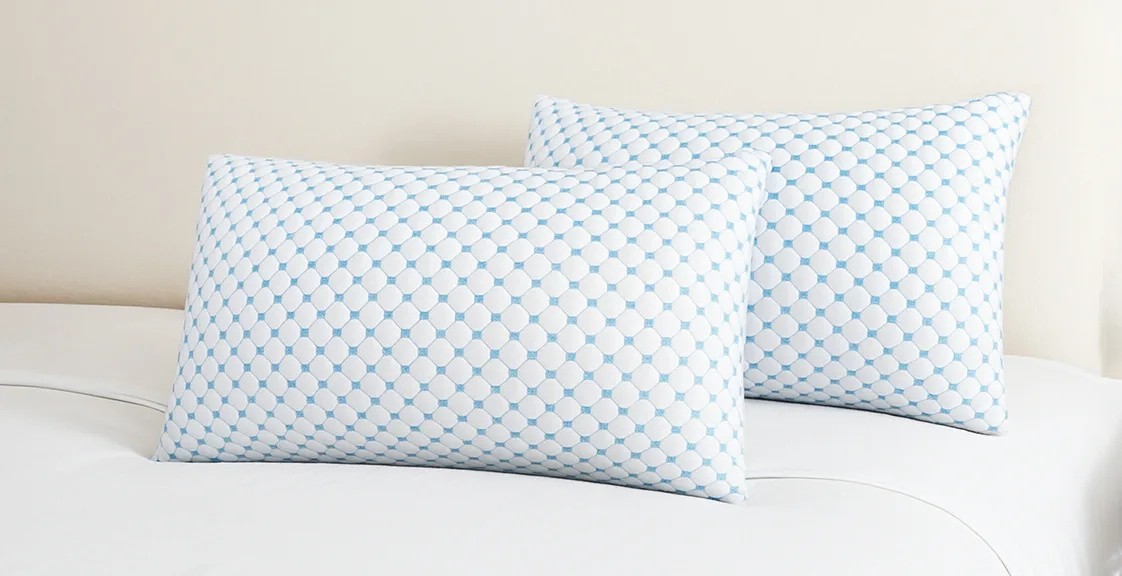 Shredded memory foam pillow cover