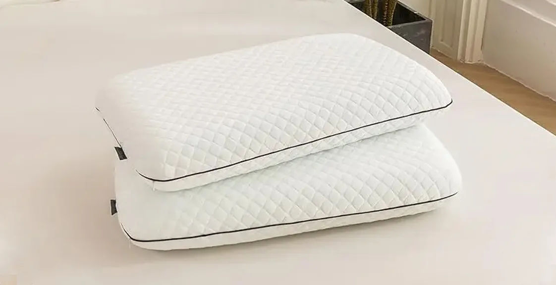 Extra firm memory foam pillow article cover