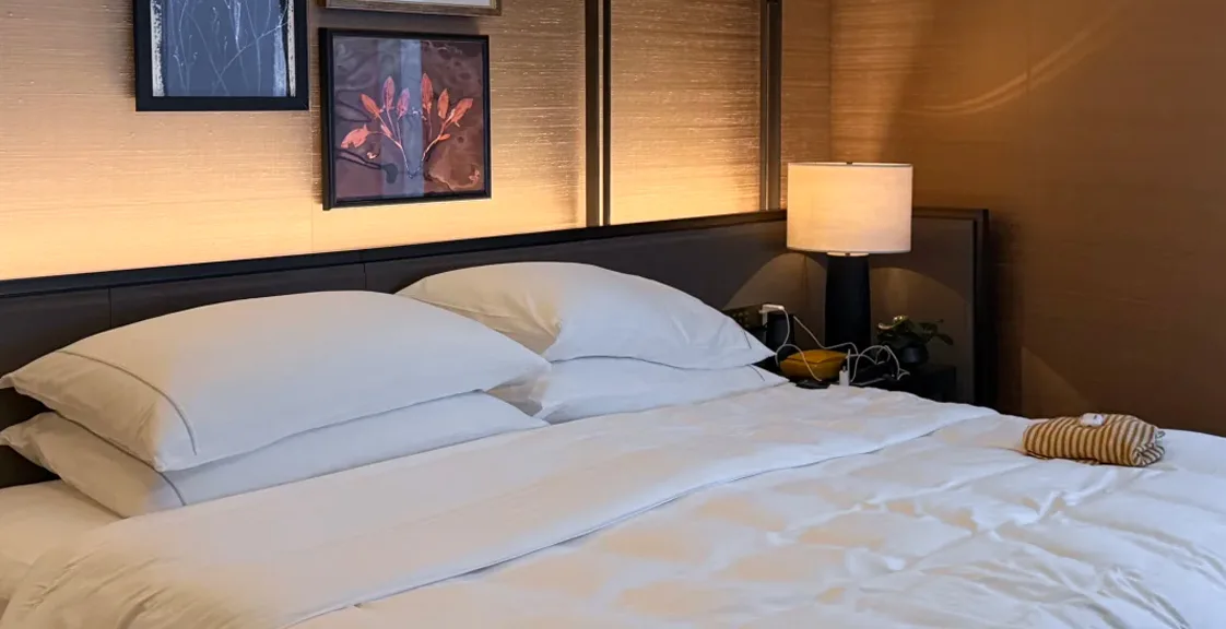 Hotel pillows