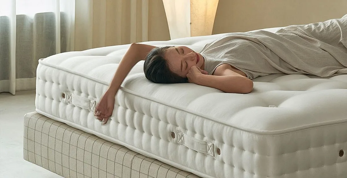 Comfort comparison between budget and premium mattresses