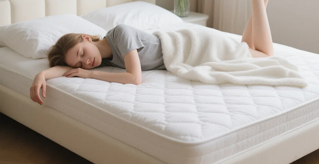 Mattress thickness affecting comfort for different sleeping positions