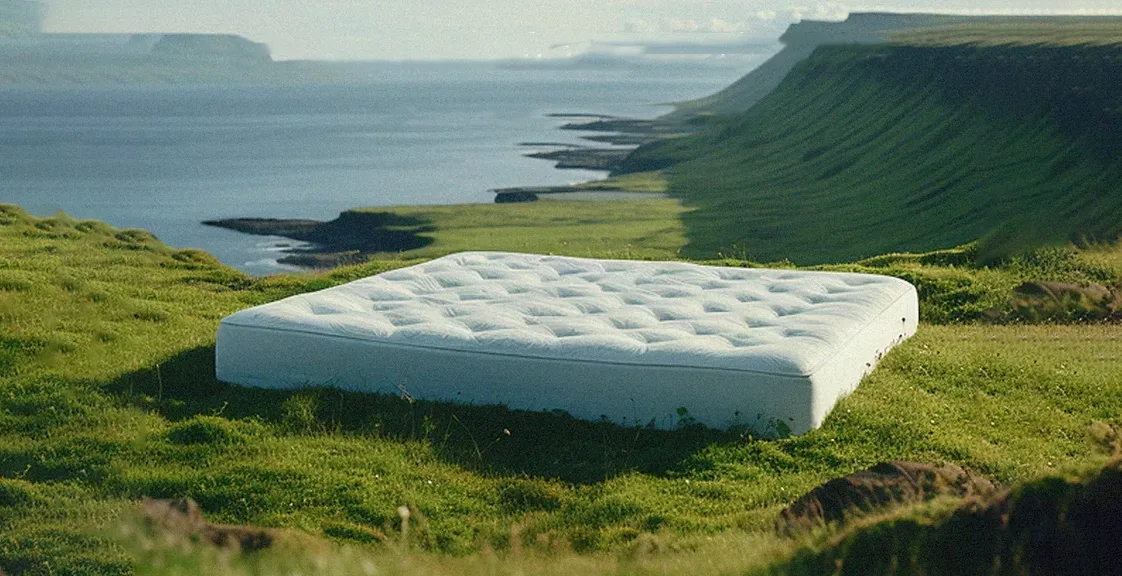 Eco mattress made with zero VOC materials