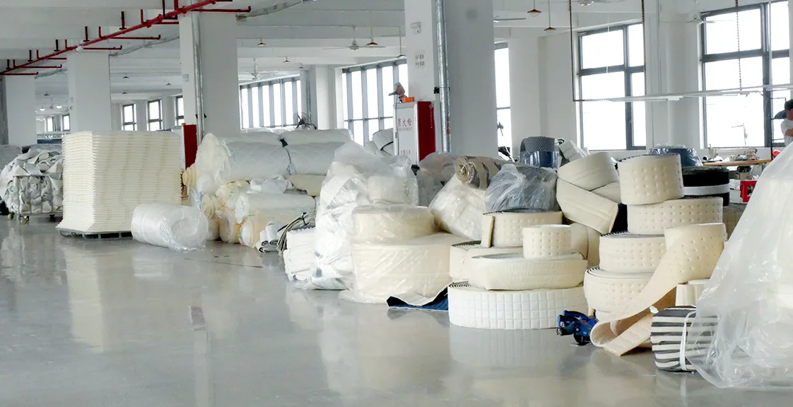 Mattress material preparation