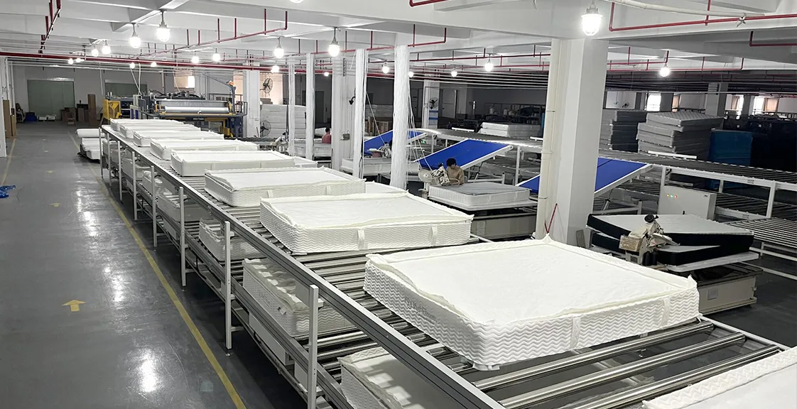Mattress production line
